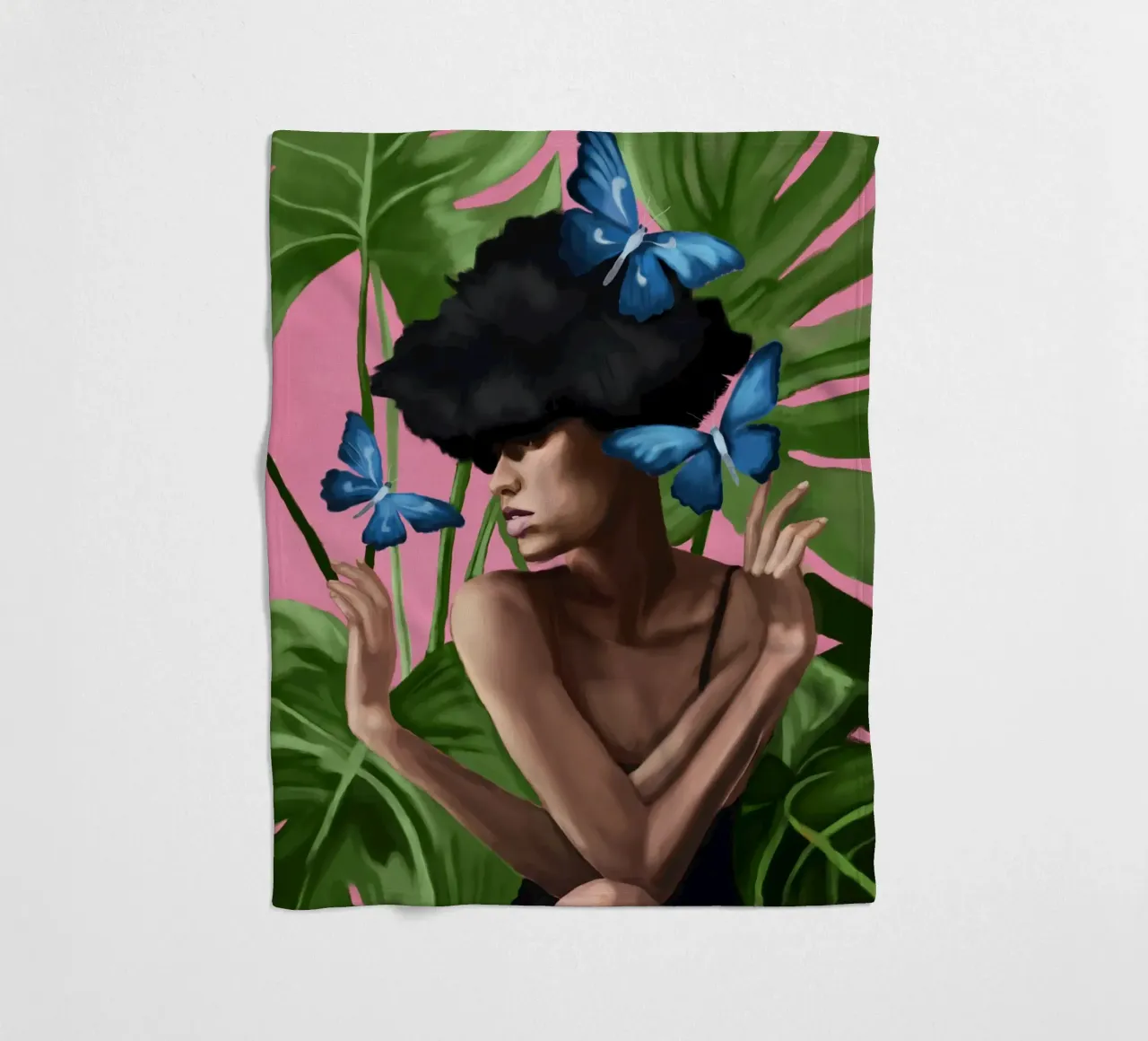 Imagination Fleecedecke von Nadjaa