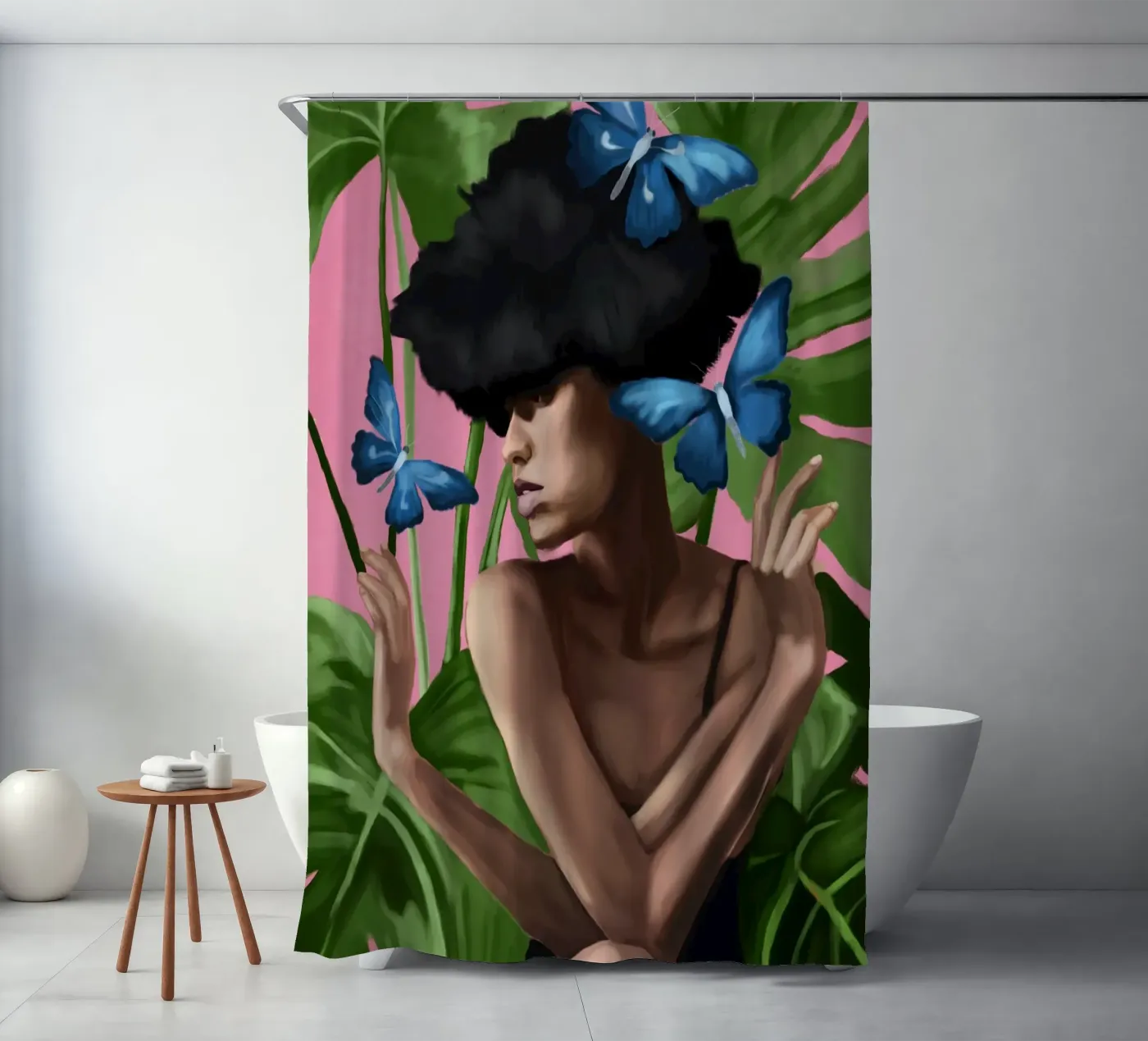 Imagination Duschvorhang von Nadjaa