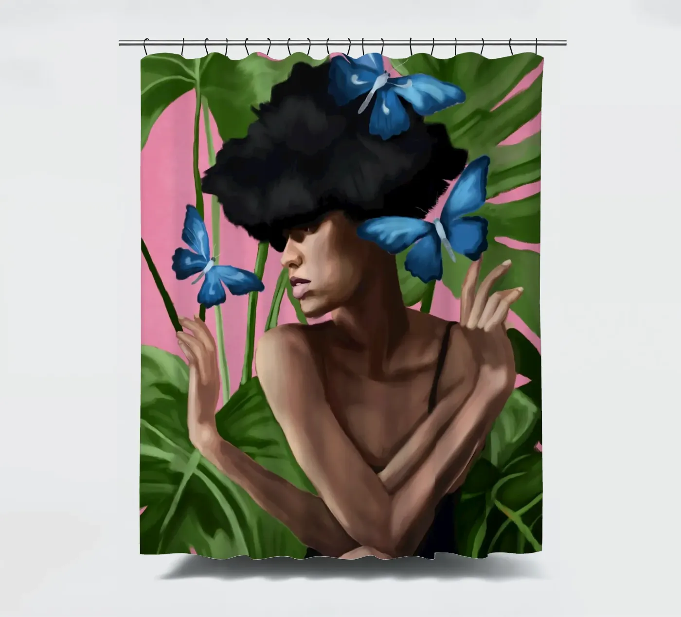 Imagination Duschvorhang von Nadjaa