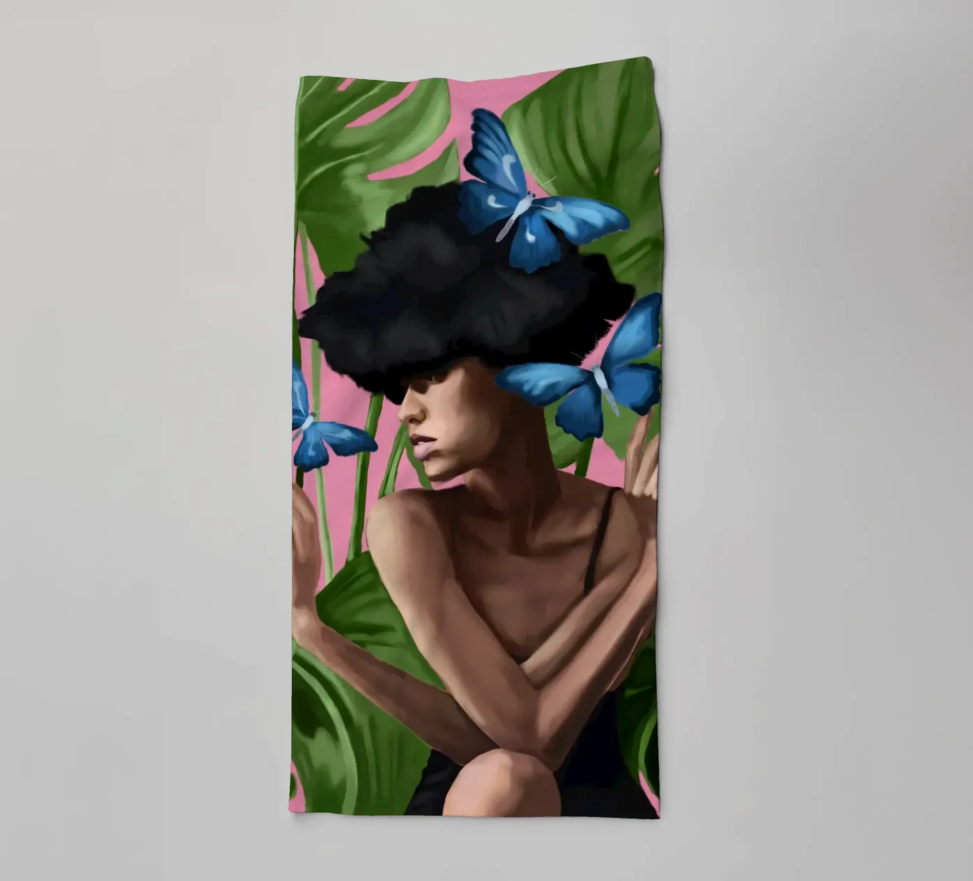 Imagination towel by Nadjaa