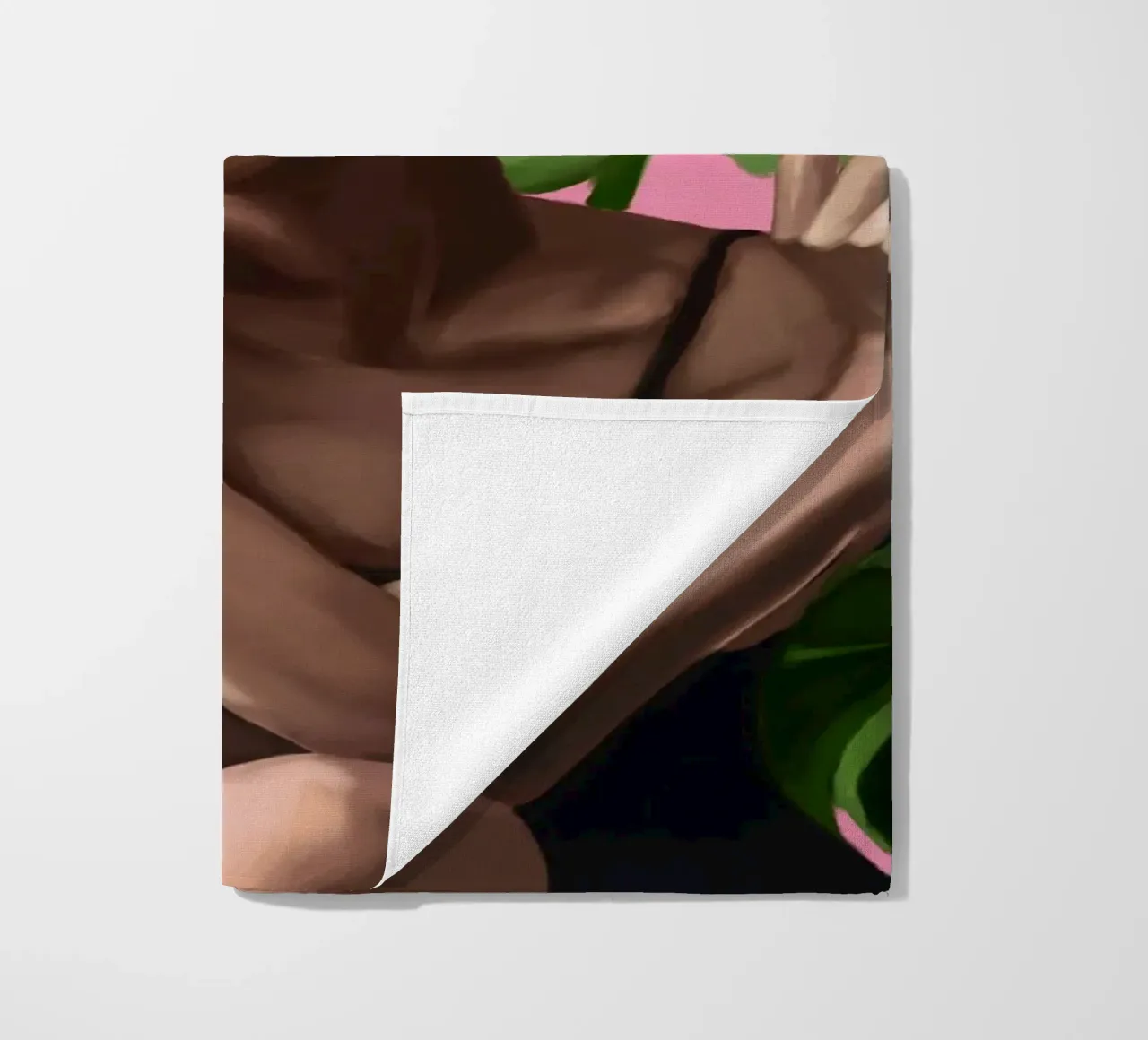 Imagination beach towel by Nadjaa