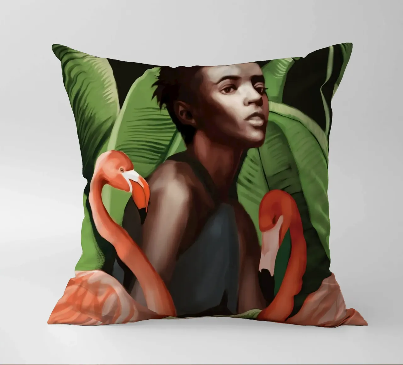 Jungle Grace cuscino da Nadjaa