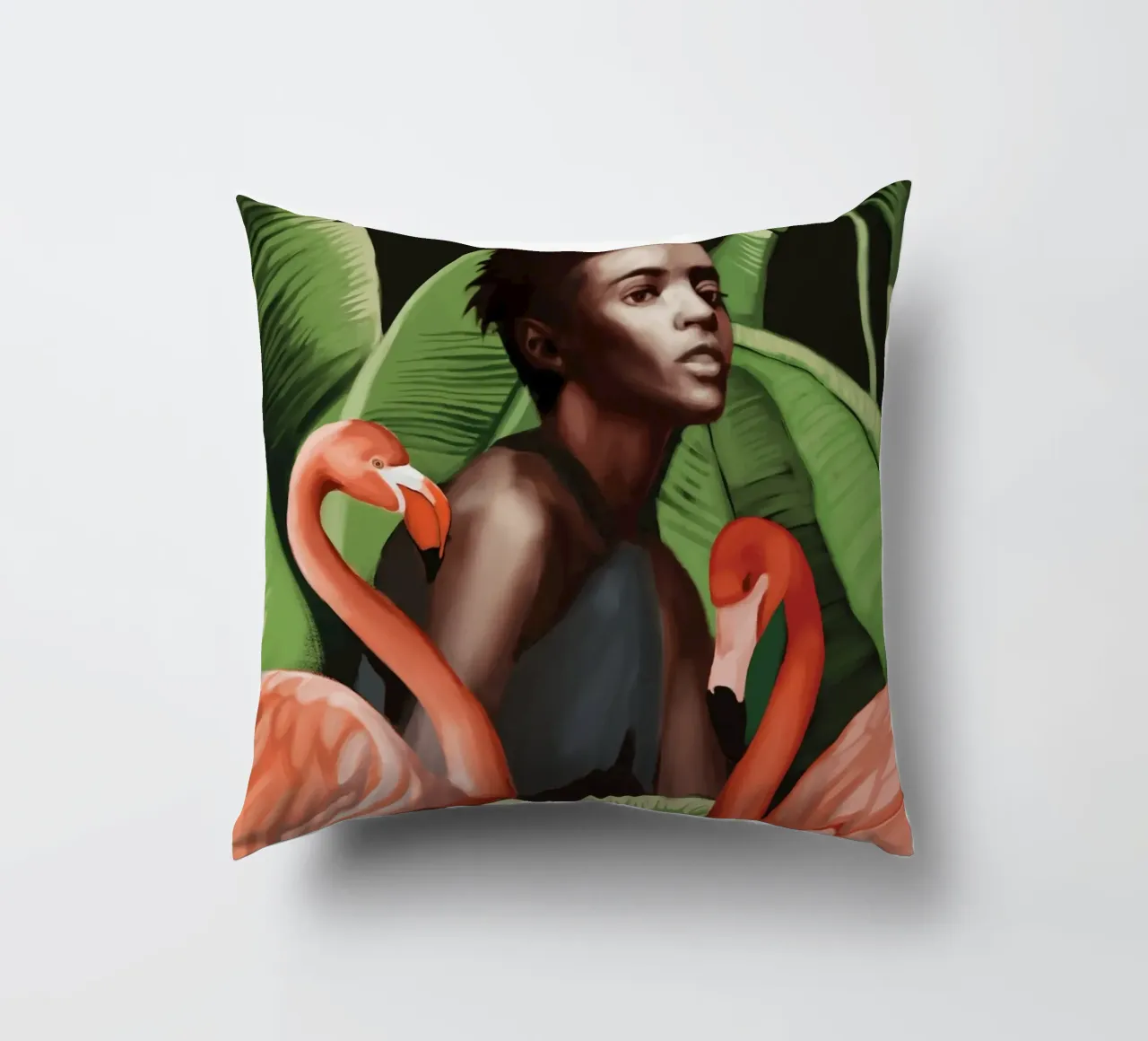 Jungle Grace cuscino da Nadjaa