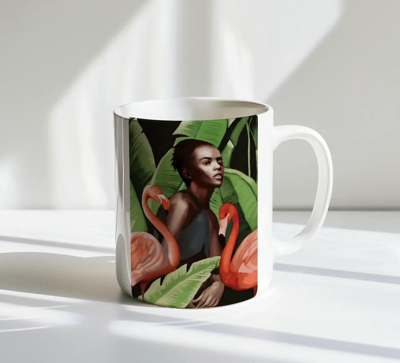Jungle Grace tazza in ceramica da Nadjaa