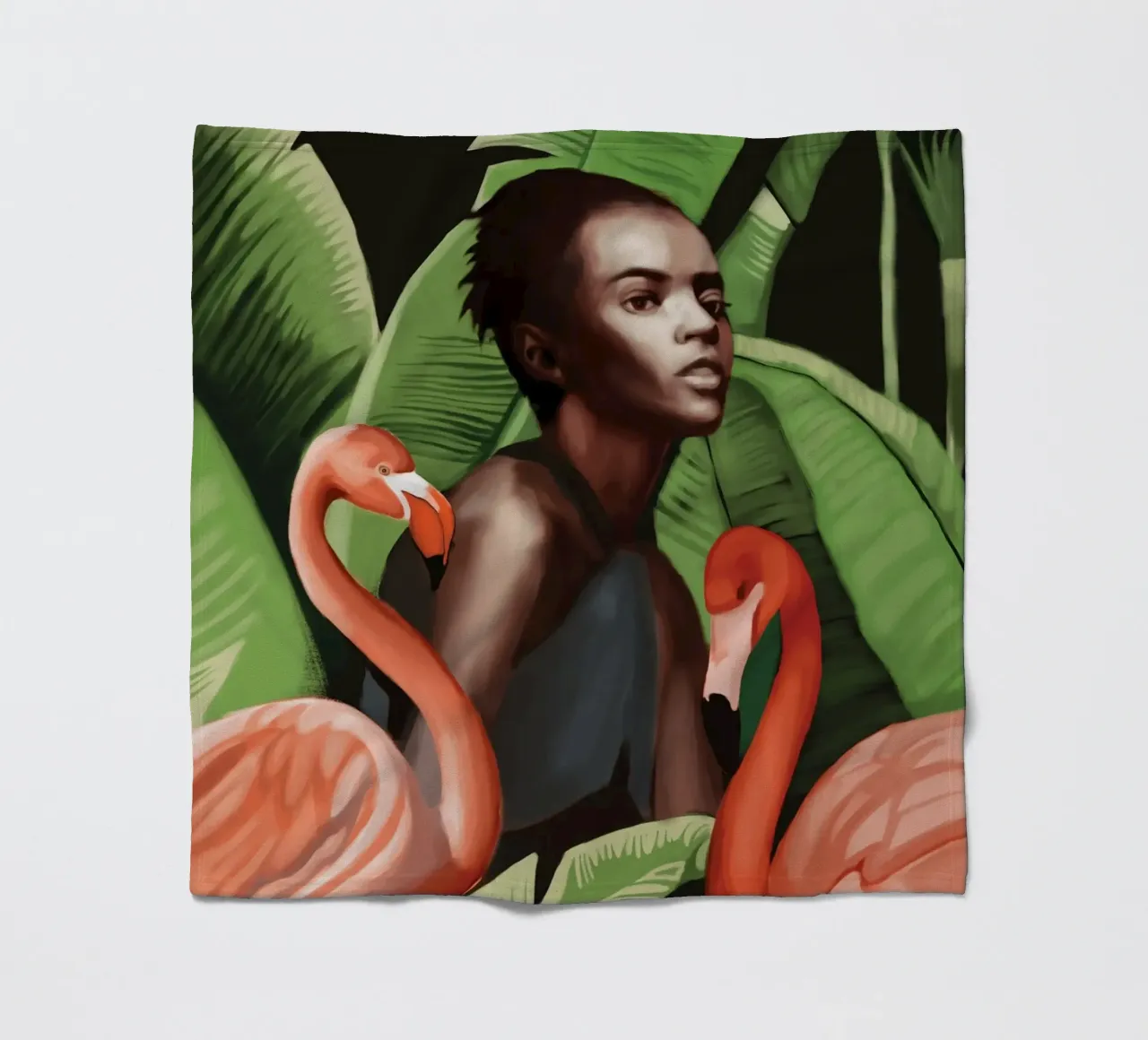Jungle Grace coperta in pile da Nadjaa