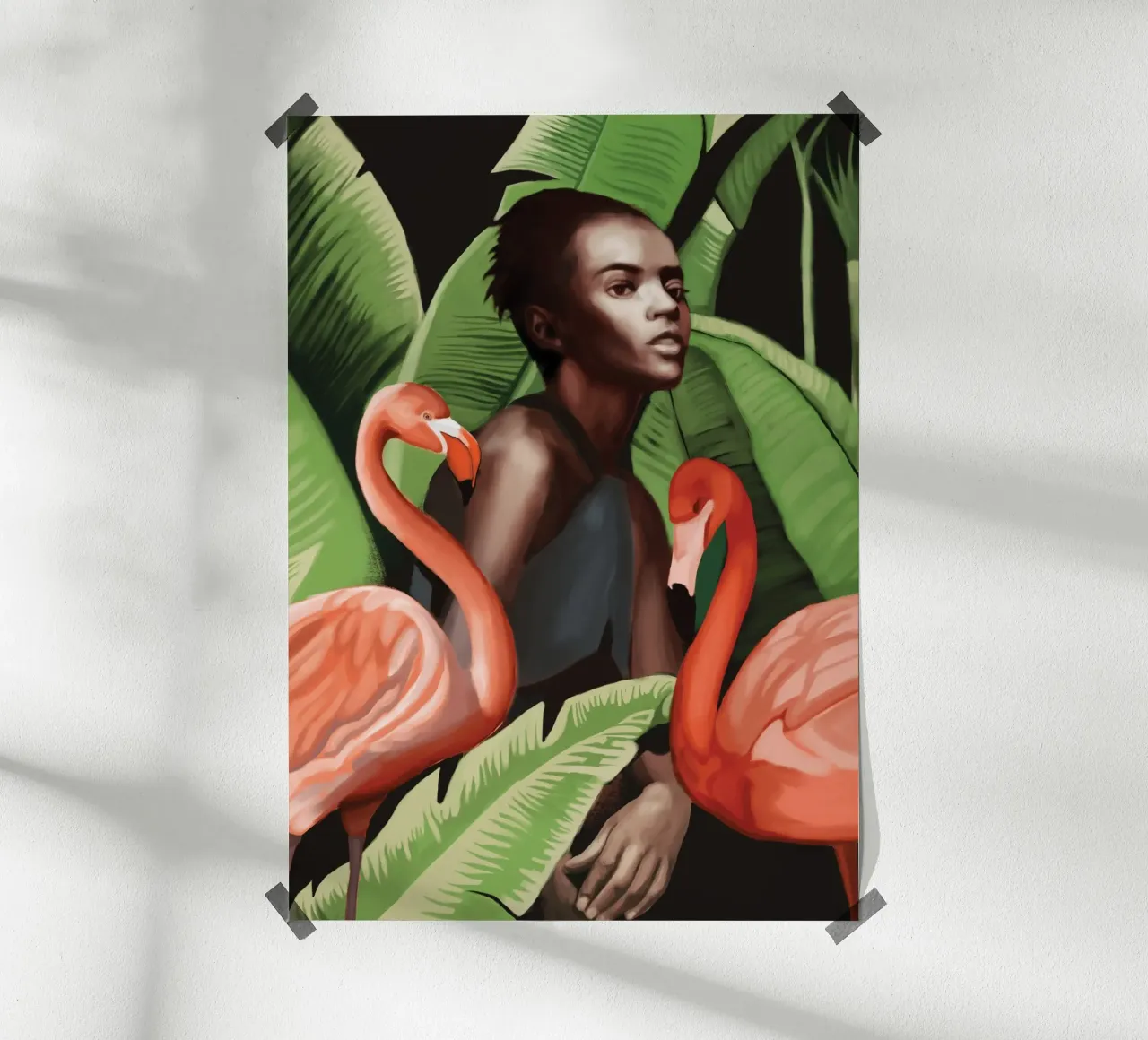Jungle Grace carta hahnemühle da Nadjaa