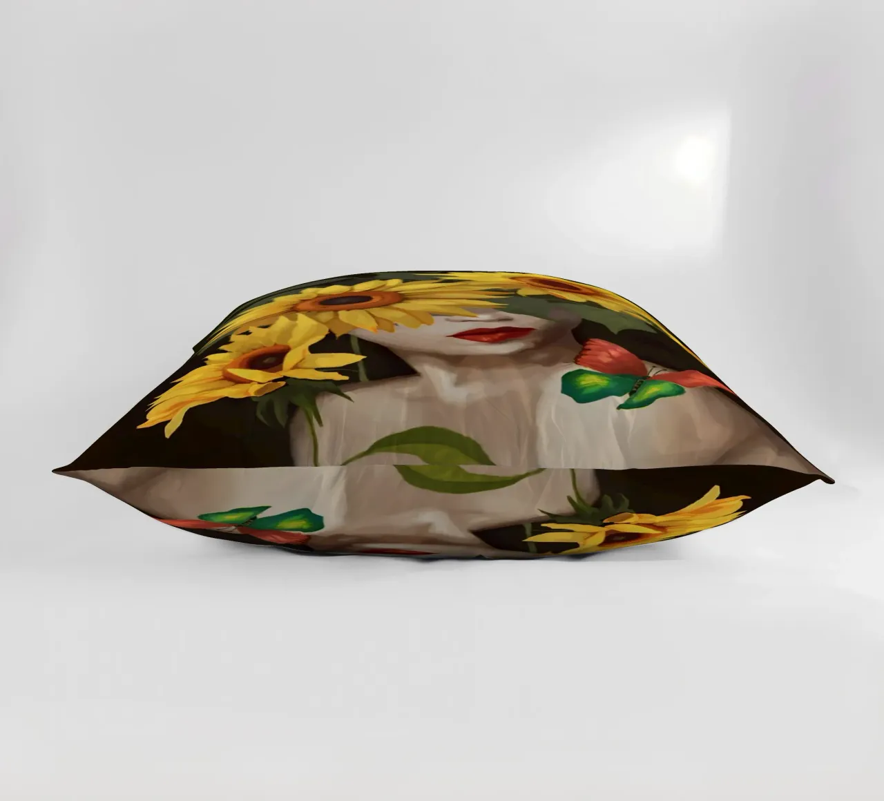 Sunny Disposition decorative cushion by Nadjaa