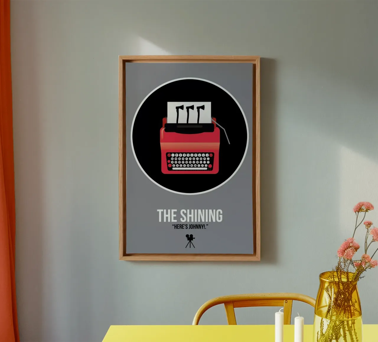 The Shining tela con Cornice a cassetta da Naxart