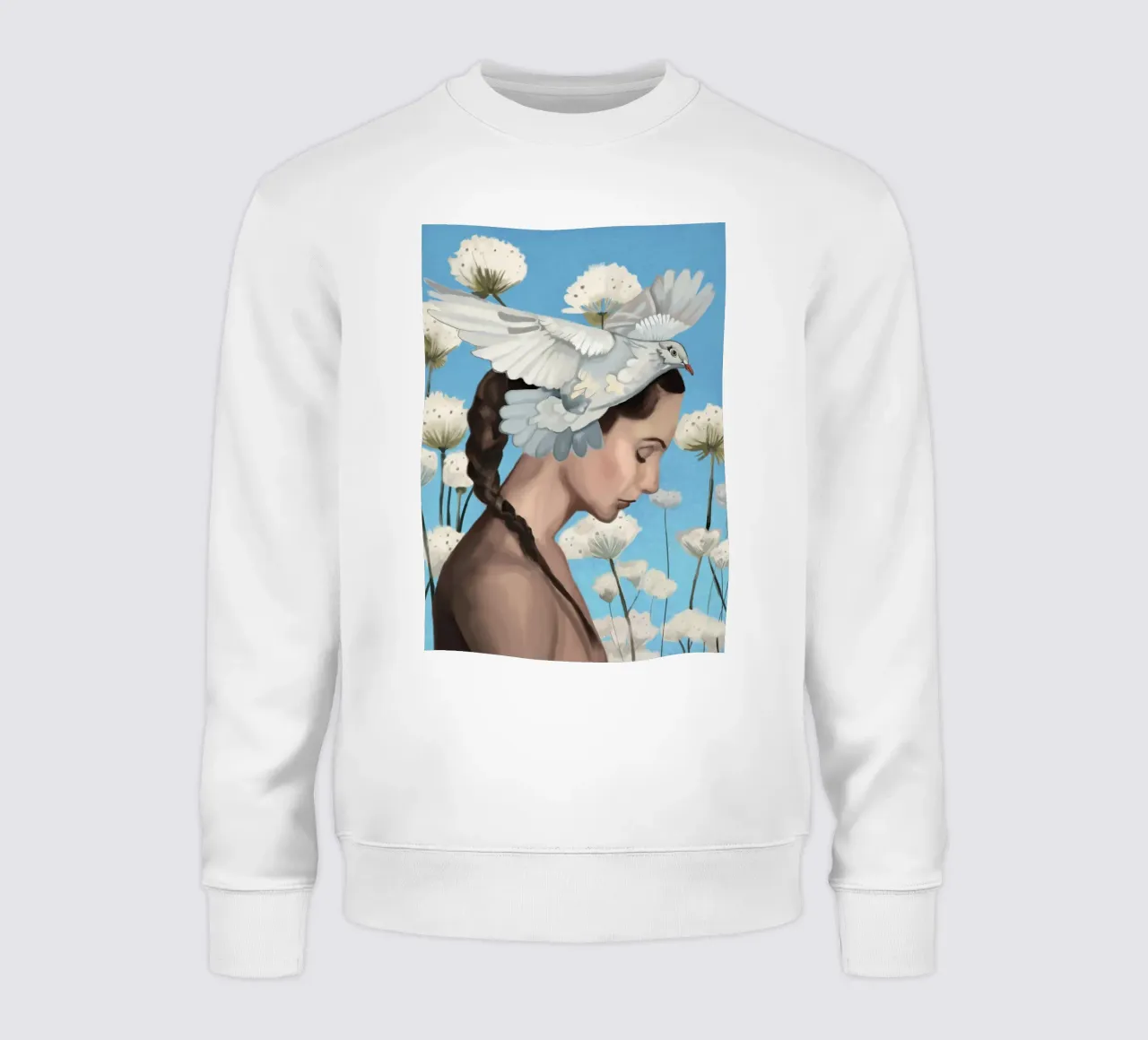 Make a wish sweatshirt by Nadjaa