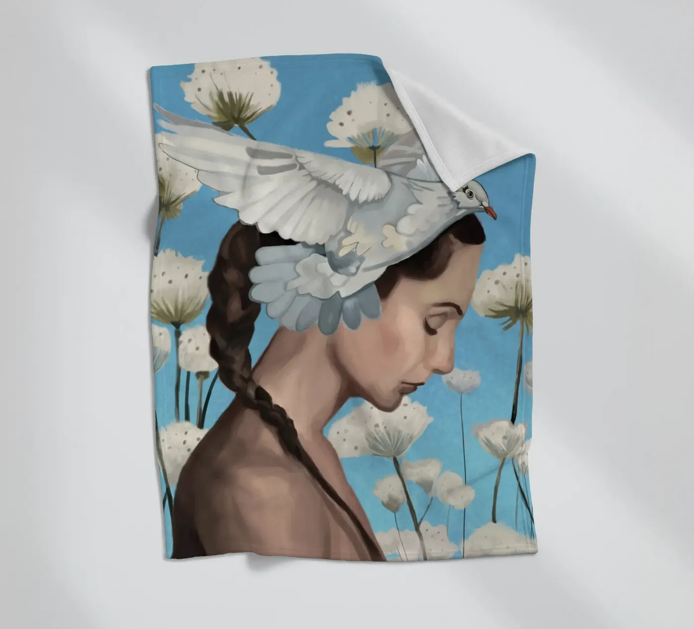 Make a wish fleecedeken van Nadjaa