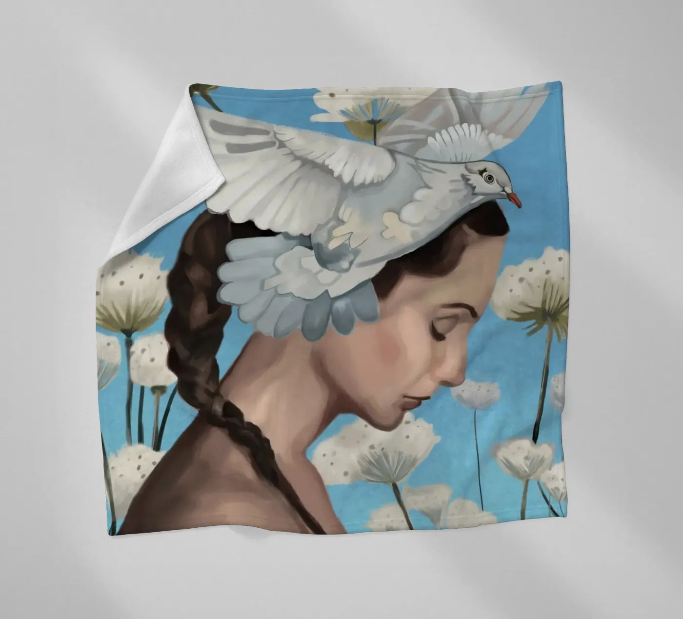 Make a wish fleecedeken van Nadjaa