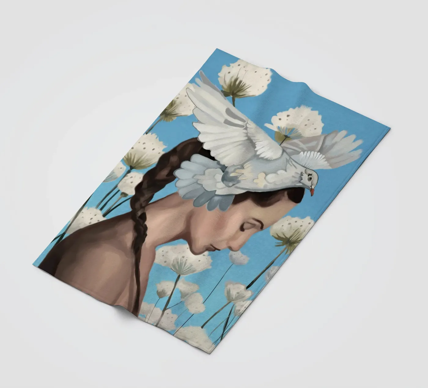 Make a wish fleecedeken van Nadjaa