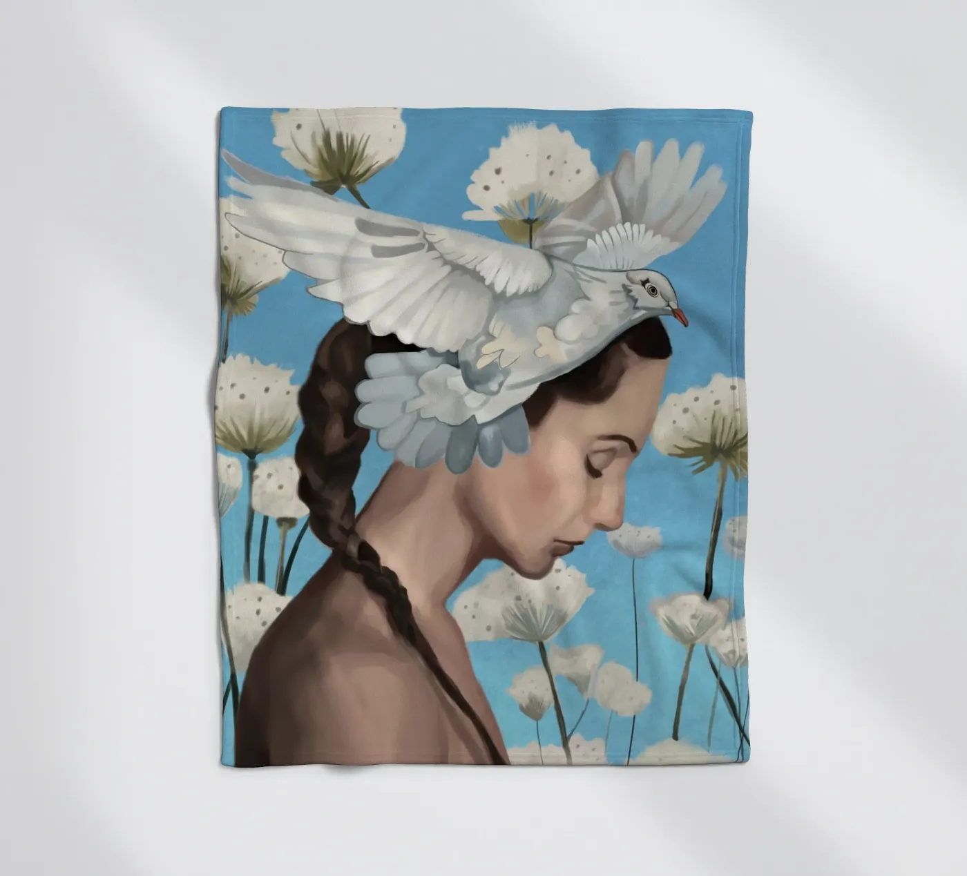 Make a wish fleecedeken van Nadjaa