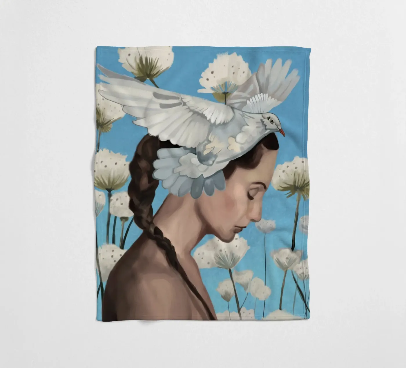 Make a wish fleecedeken van Nadjaa