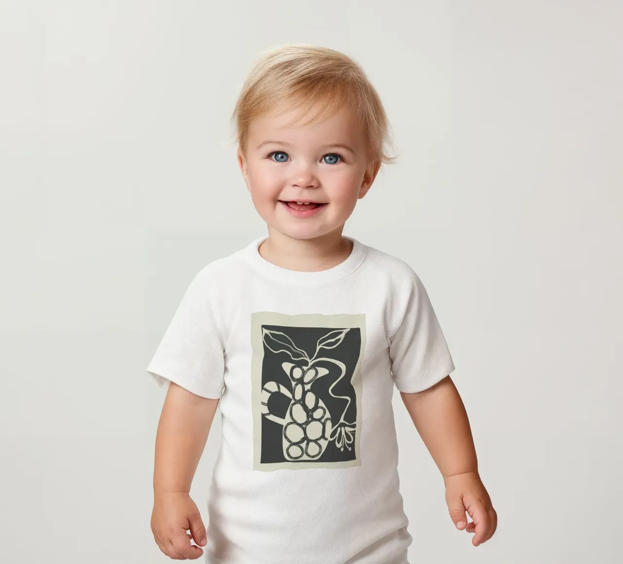 Abstract Botany 1 camiseta de bebé de Nadjaa