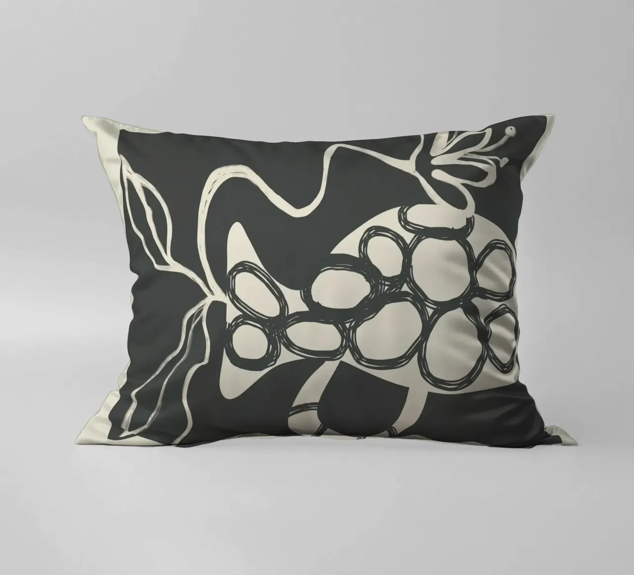 Abstract Botany 1 cuscino da Nadjaa