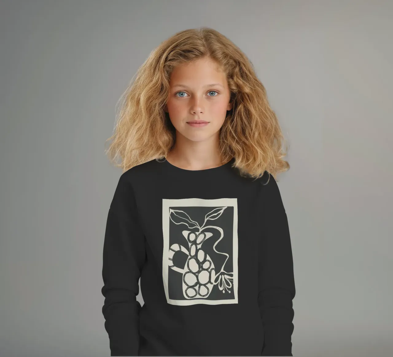 Abstract Botany 1 felpa bambino da Nadjaa