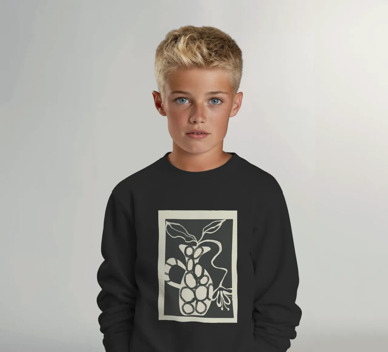 Abstract Botany 1 felpa bambino da Nadjaa