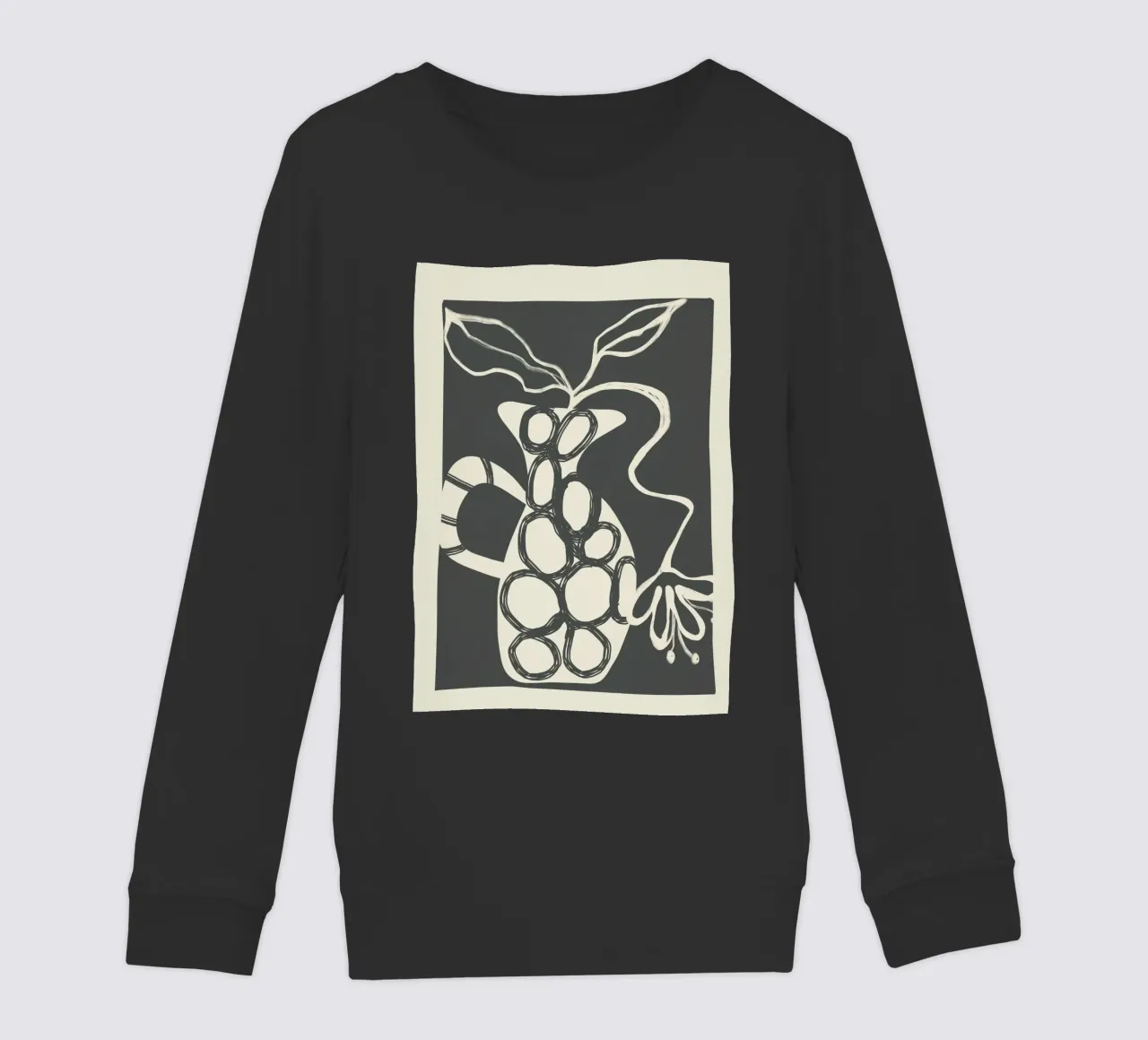 Abstract Botany 1 felpa bambino da Nadjaa