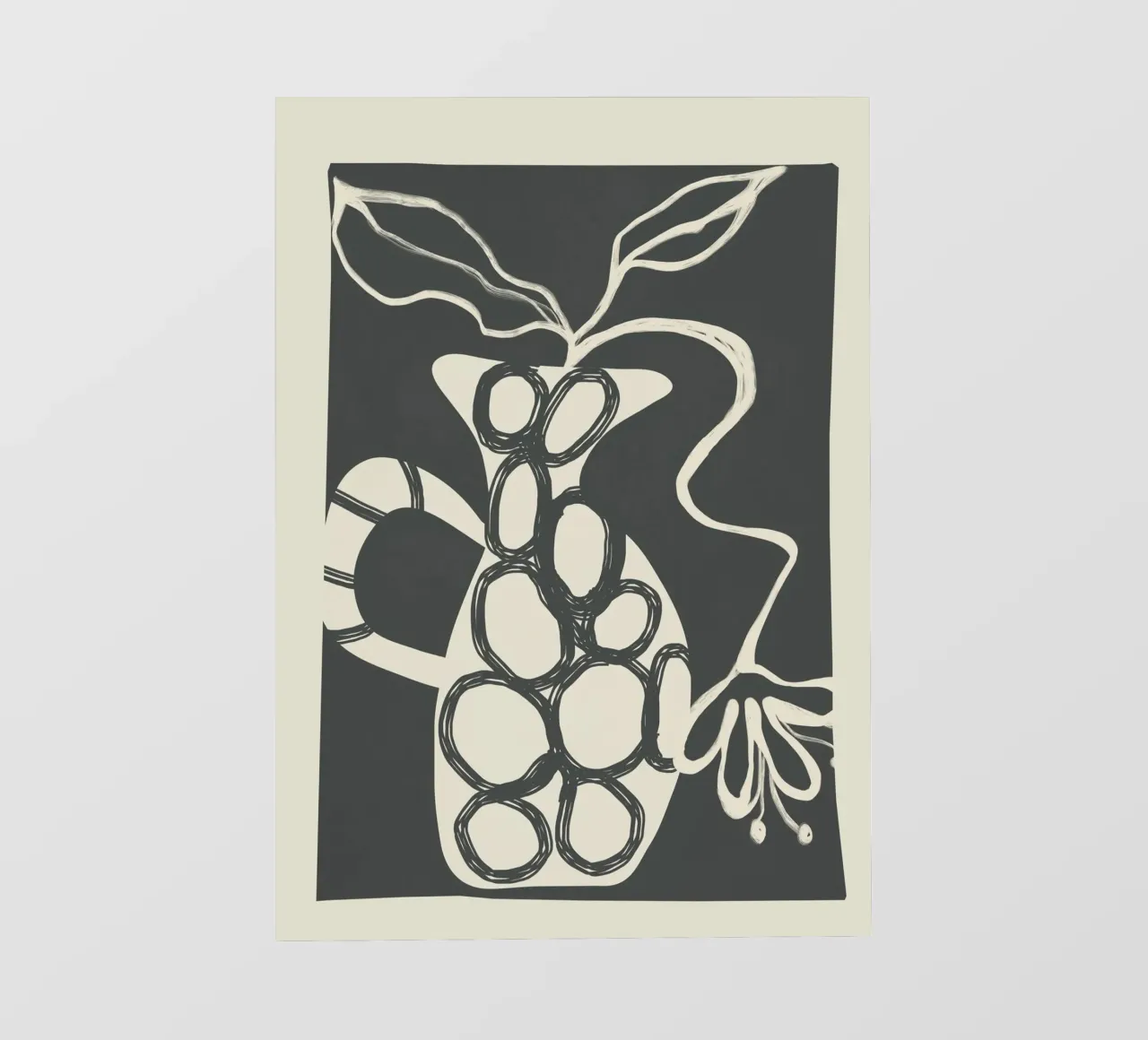 Abstract Botany 1 telo in pvc da Nadjaa