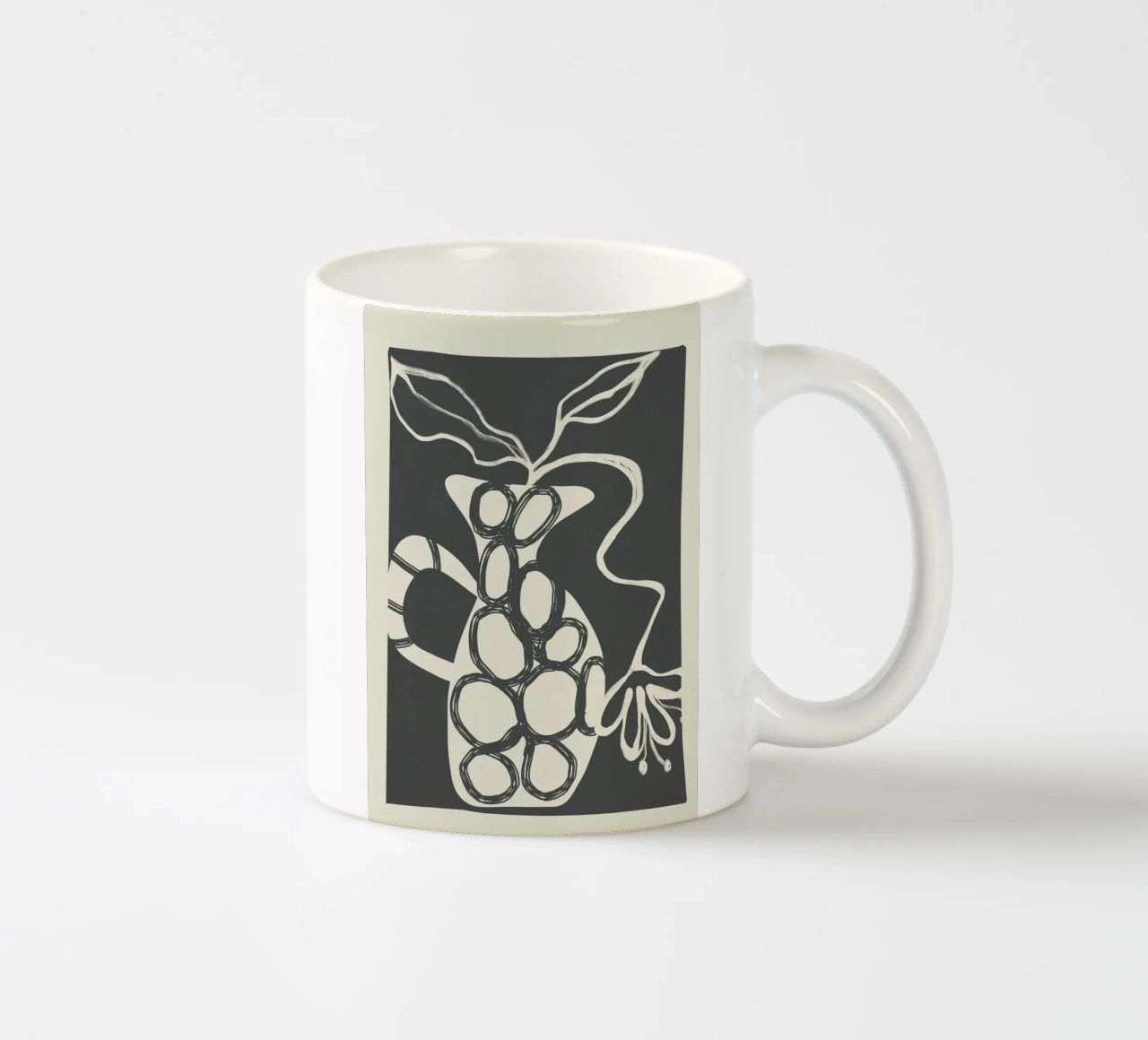 Abstract Botany 1 tazza in ceramica da Nadjaa