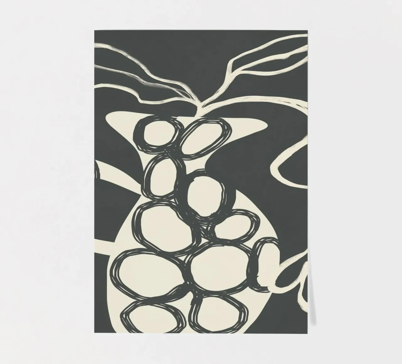 Abstract Botany 1 Stickerbogen von Nadjaa