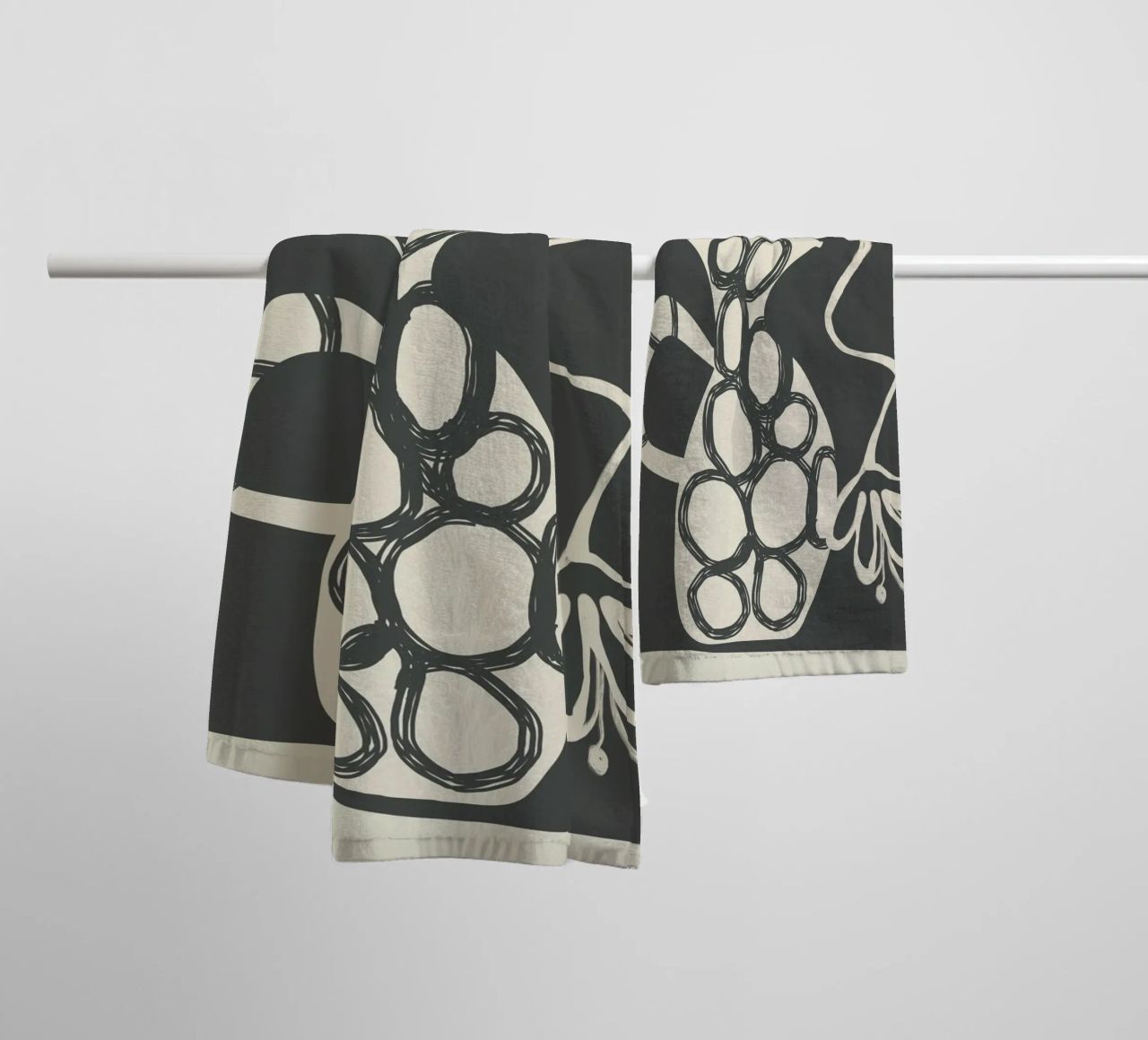 Abstract Botany 1 asciugamano da bagno da Nadjaa