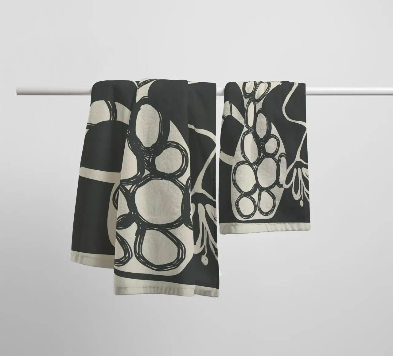 Abstract Botany 1 asciugamano da bagno da Nadjaa