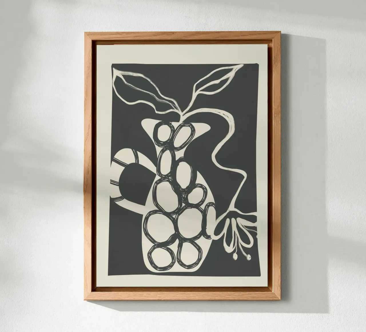 Abstract Botany 1 alluminio dibond da Nadjaa