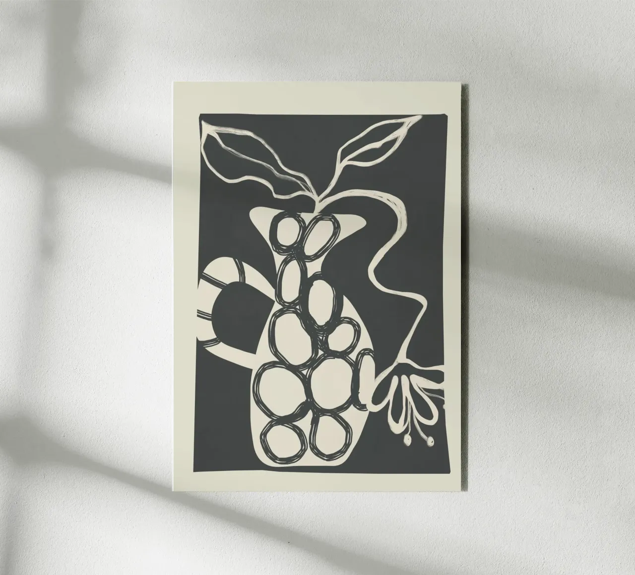 Abstract Botany 1 alluminio dibond da Nadjaa