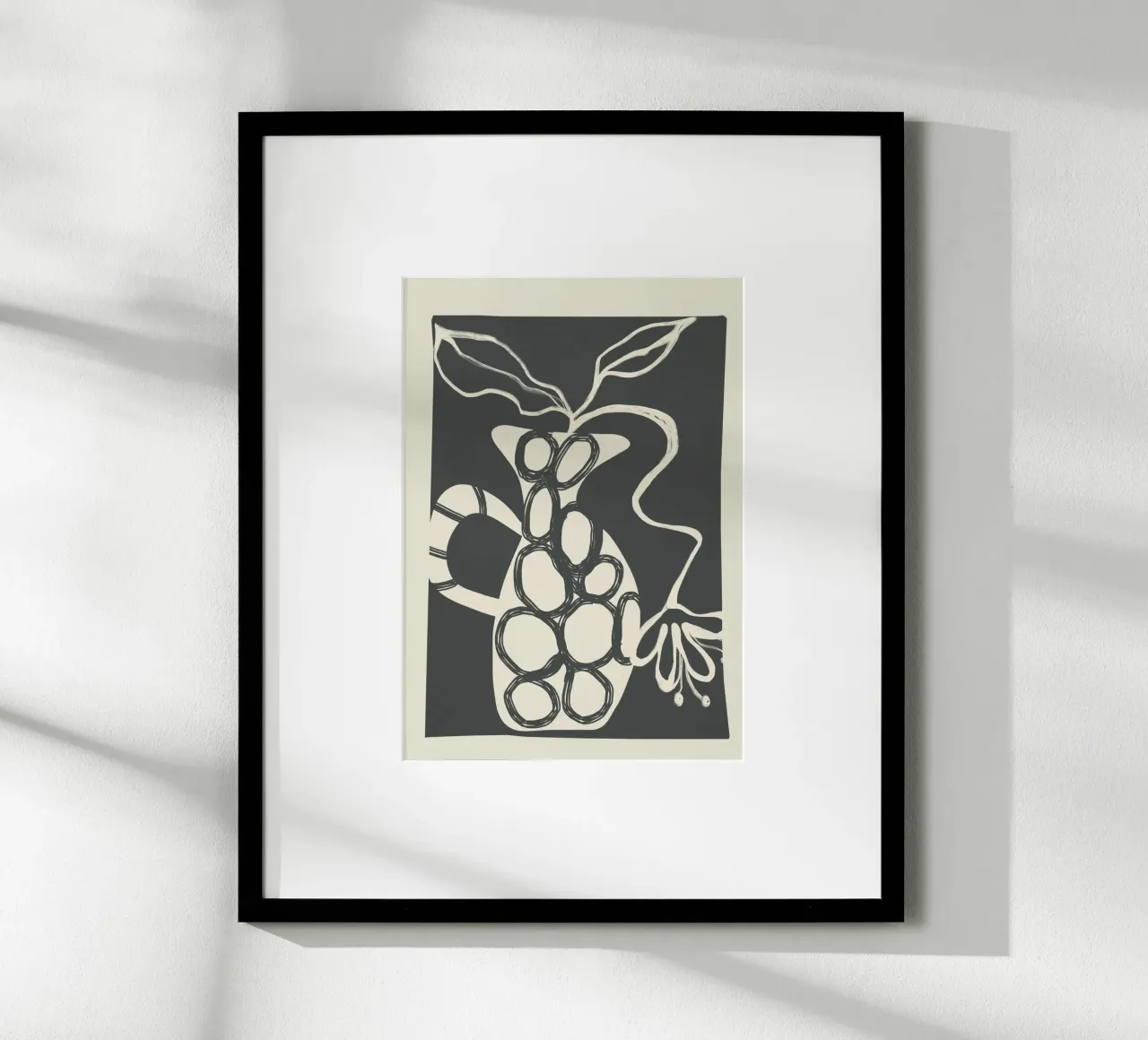 Abstract Botany 1 carta hahnemühle da Nadjaa