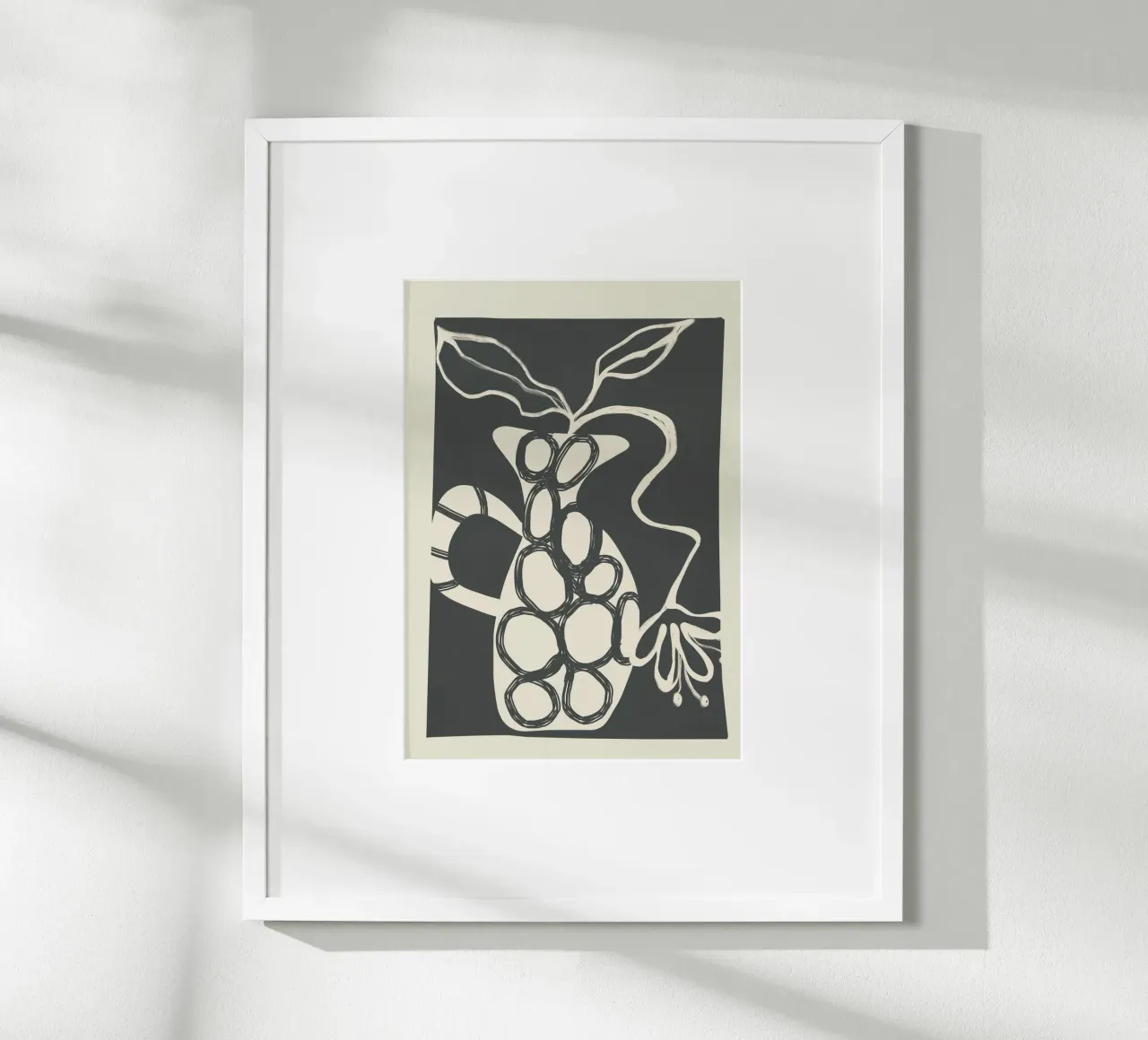 Abstract Botany 1 carta hahnemühle da Nadjaa