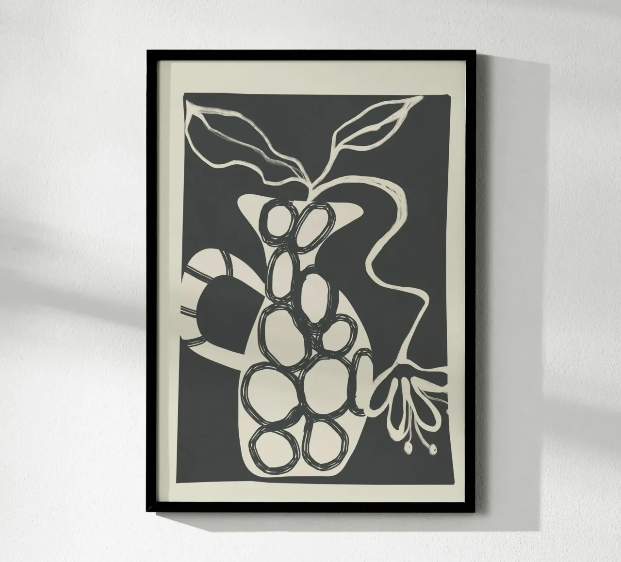 Abstract Botany 1 carta hahnemühle da Nadjaa