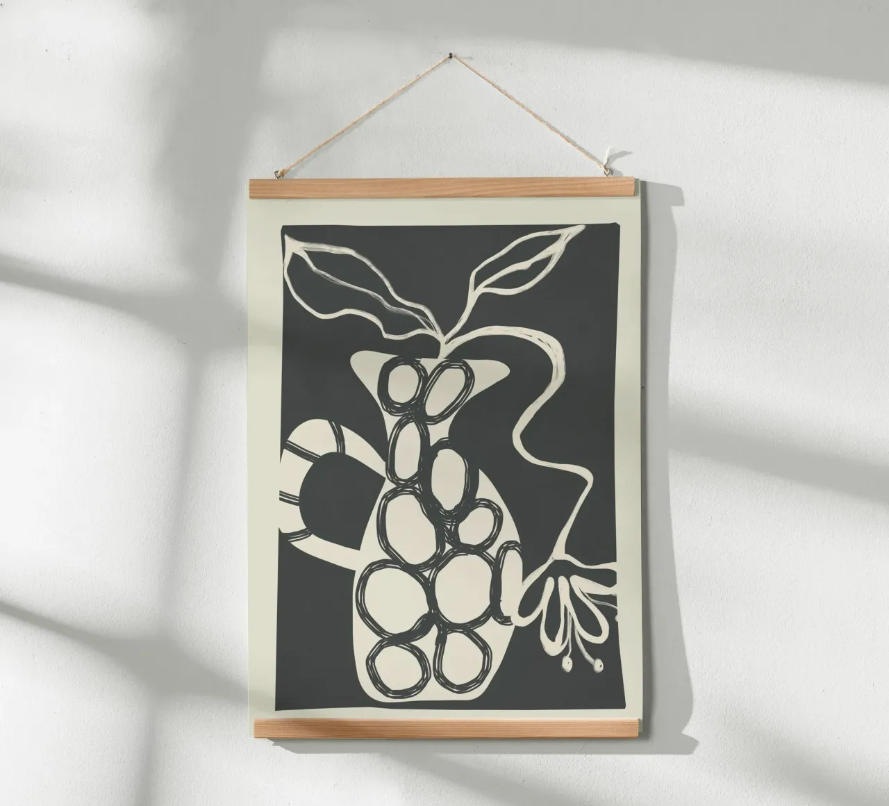 Abstract Botany 1 carta hahnemühle da Nadjaa