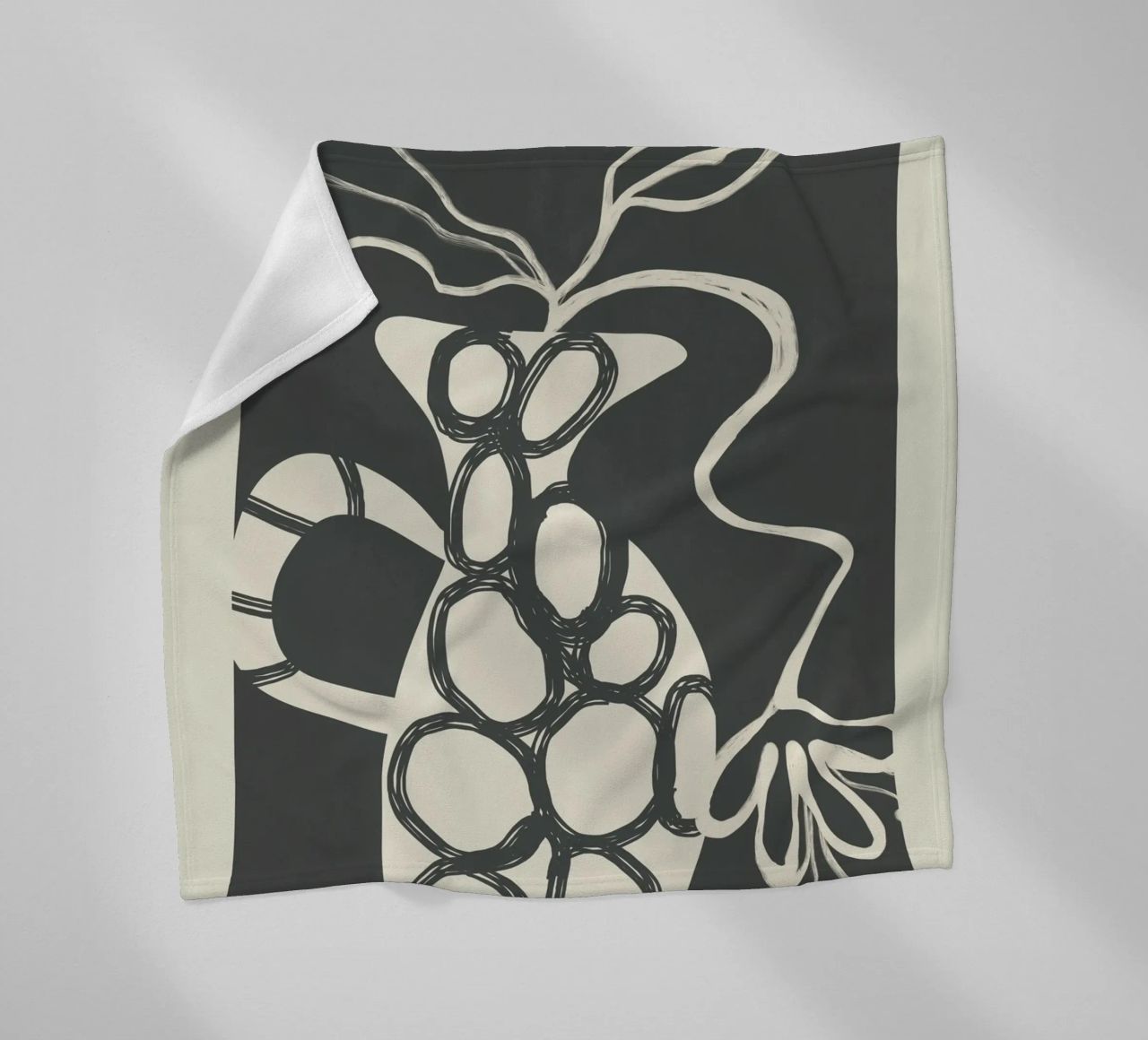 Abstract Botany 1 coperta in pile da Nadjaa