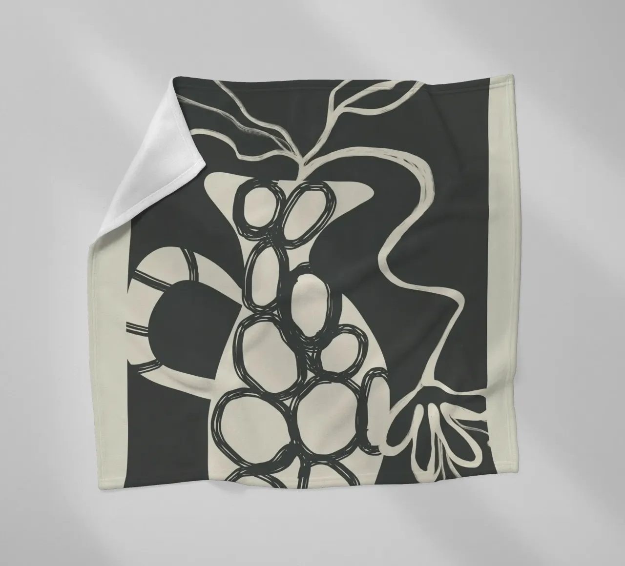 Abstract Botany 1 coperta in pile da Nadjaa