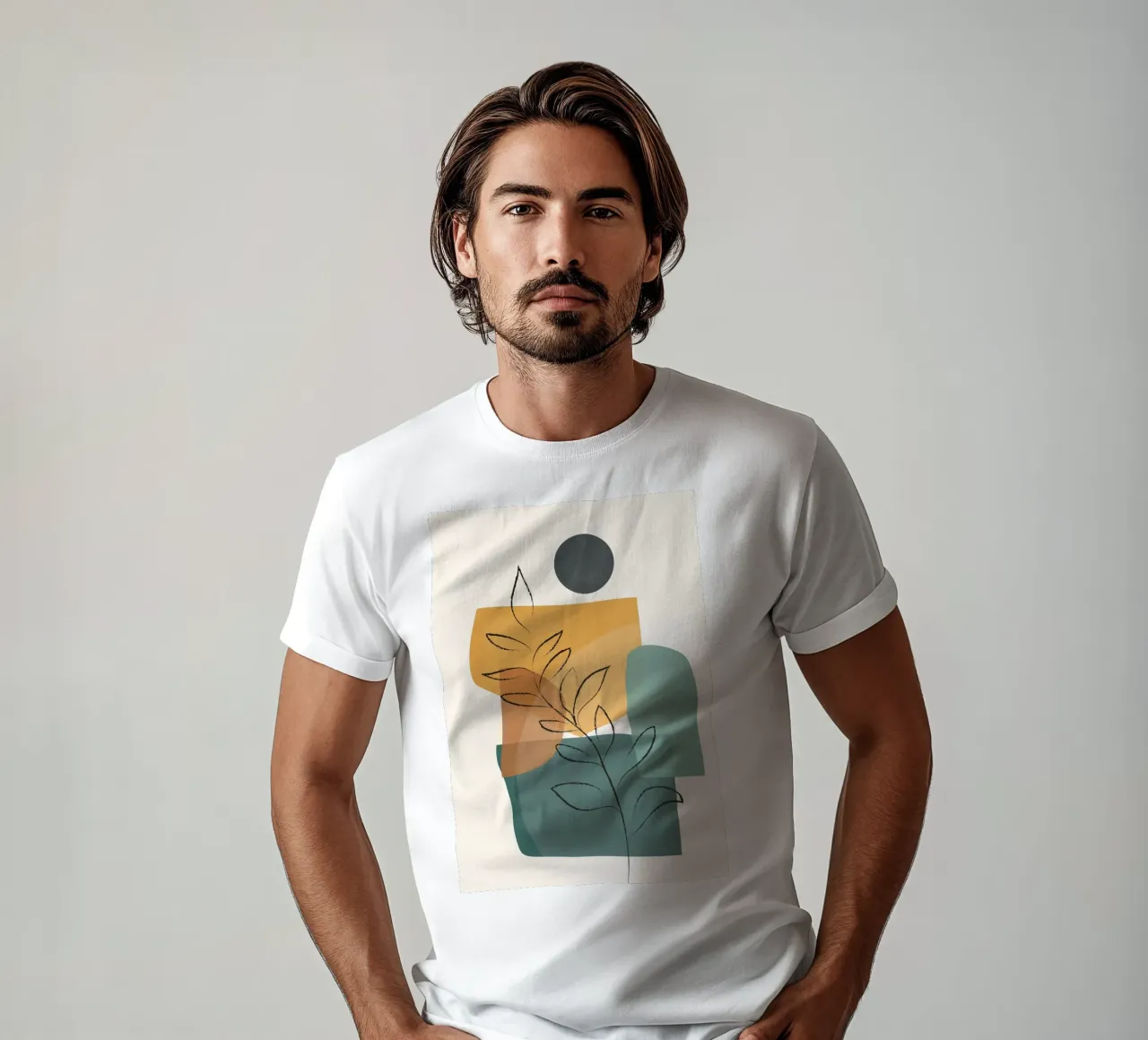 Abstract Branch 01 T-Shirt von Nadjaa