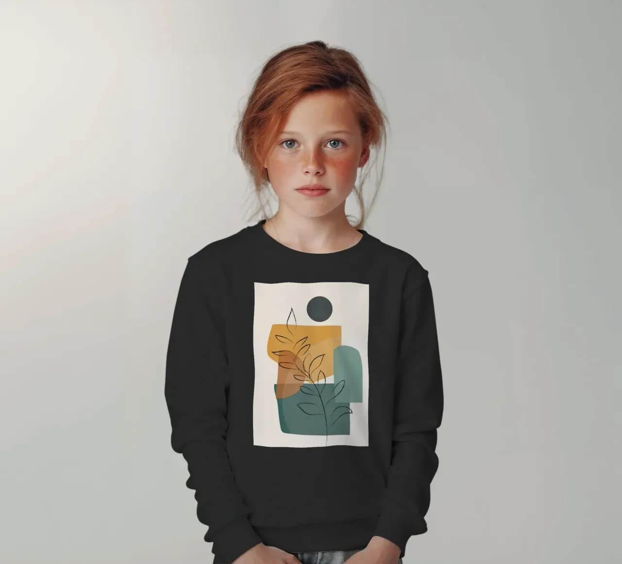 Abstract Branch 01 felpa bambino da Nadjaa