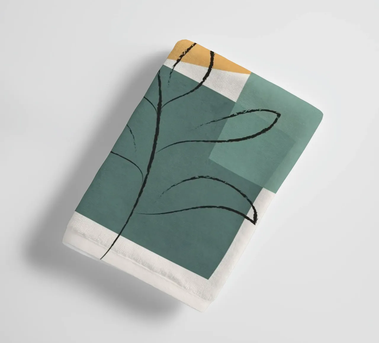 Abstract Branch 01 asciugamano da bagno da Nadjaa