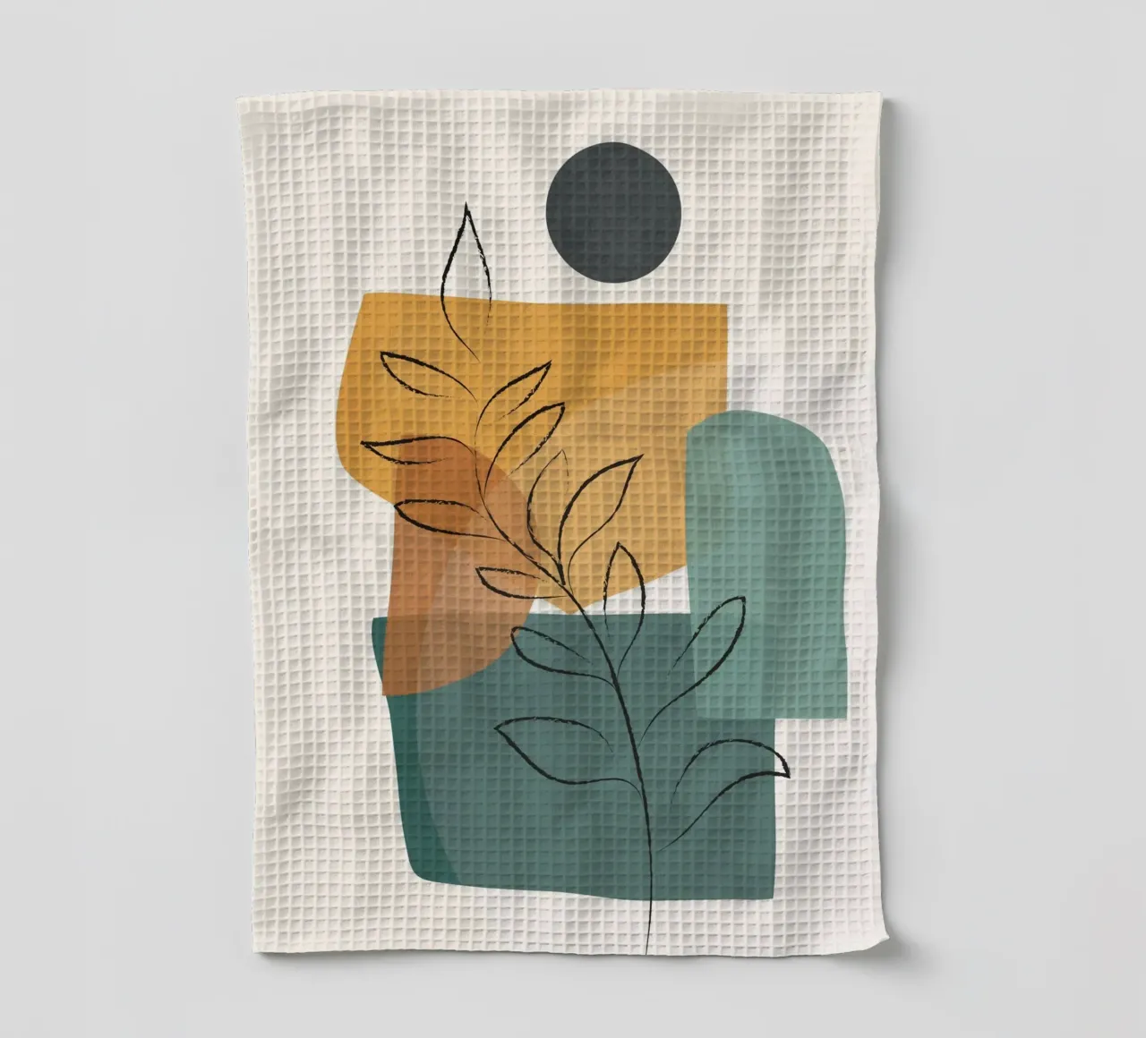 Abstract Branch 01 canovaccio da cucina da Nadjaa