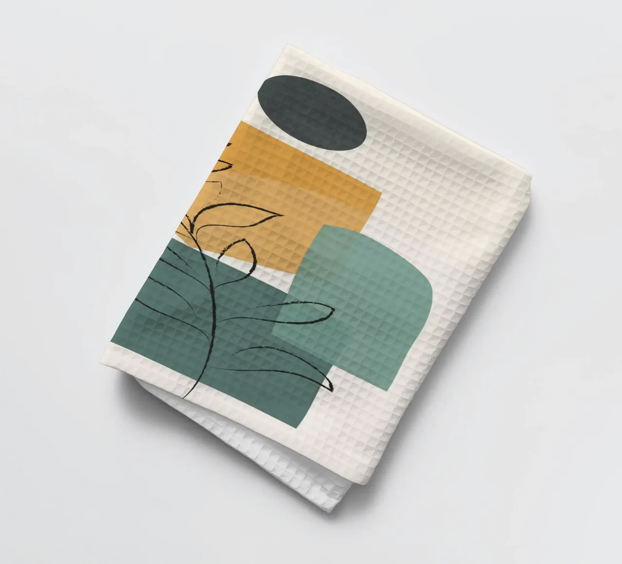 Abstract Branch 01 canovaccio da cucina da Nadjaa