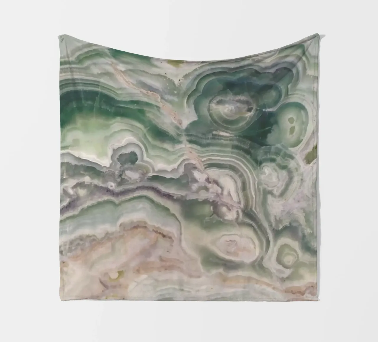 Gray and Gold Agate coperta in pile da cafelab