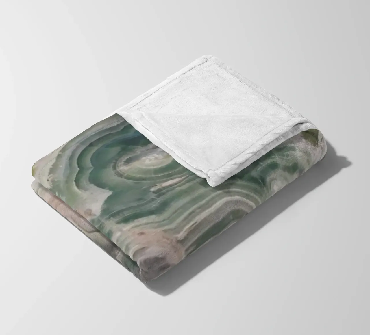 Gray and Gold Agate coperta in pile da cafelab