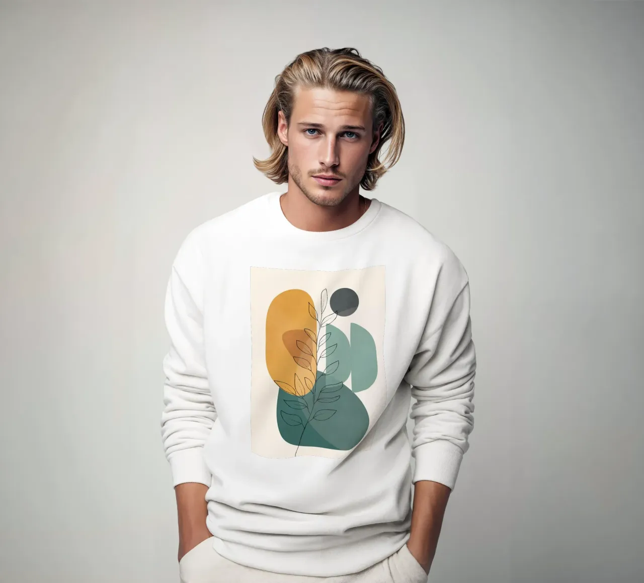 Abstract Branch 02 sweatshirt by Nadjaa