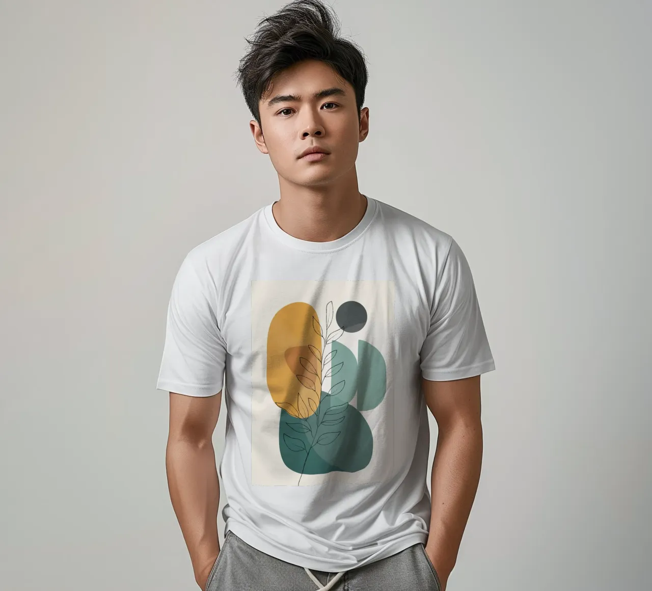 Abstract Branch 02 t-shirt da Nadjaa