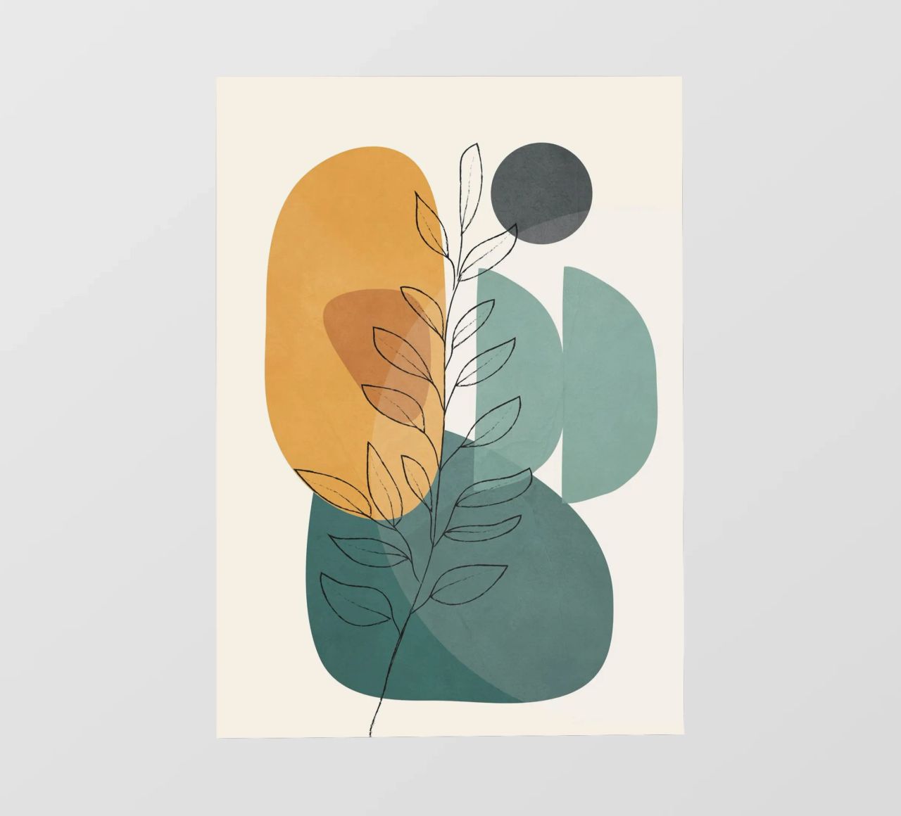 Abstract Branch 02 telo in pvc da Nadjaa