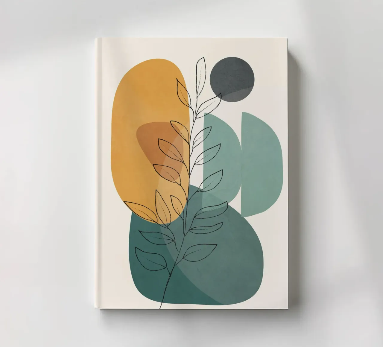 Abstract Branch 02 Notizbuch von Nadjaa