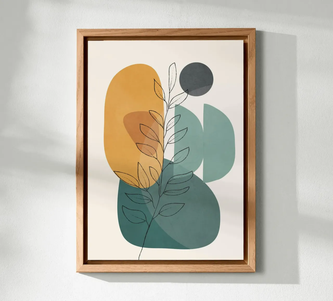 Abstract Branch 02 alluminio dibond da Nadjaa