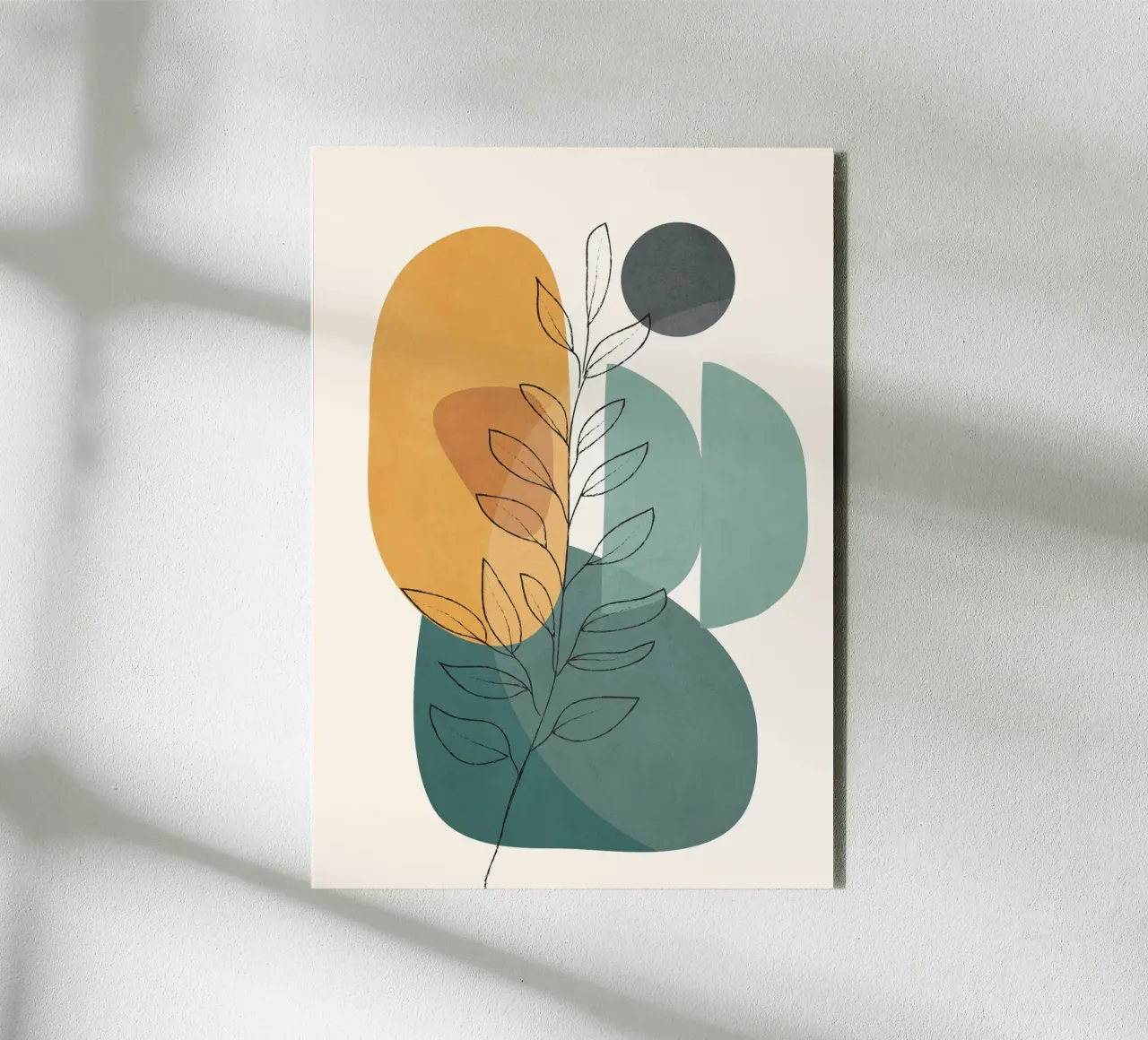 Abstract Branch 02 alluminio dibond da Nadjaa