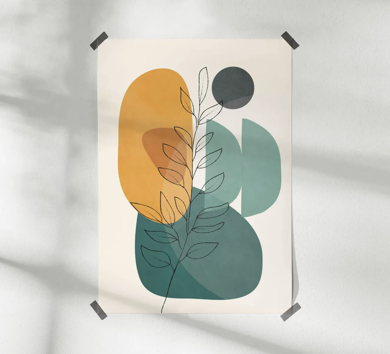 Abstract Branch 02 poster de Nadjaa
